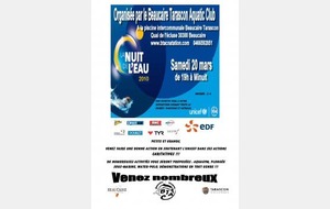 Affiche la nuit de l'eau