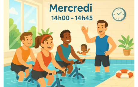 Aquabike Mercredi 14H00-14H45